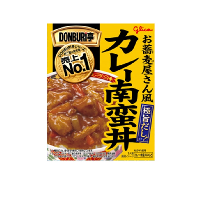 Glico Donburitei Curry Nanban Bowl 165g