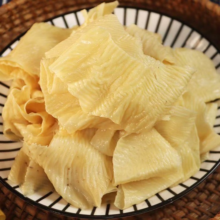 기타 건강 옵션: 매콤한 수제 두부피(북동부 스타일) 차가운 요리, 매운 맛, 150g 6