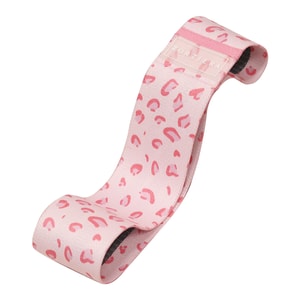 New Hip Strength Training Yoga Fitness Elastic Band Pink Leopard Print F