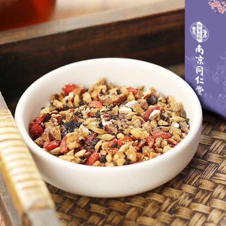 Jujube Seed, Lily Bulb, and Lotus Seed Tea Health Preservation Tea Sleep Tea 30 Sachets/Box 150g 【Calm Mind Sleep Tea】 3