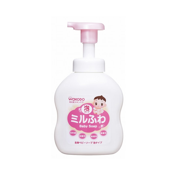 WAKODO Milufuwa Baby Body Soap Foam Type 450ml