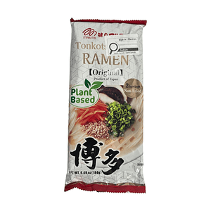 하카타 돈코츠 맛 라멘 6.49oz 튀기지 않은 식물성 2인분 오리지널 맛