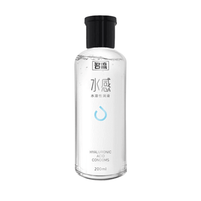 Celebrity water sensitive hyaluronic acid human body lubricant for couples sex products Water-soluble lubricant 200ml