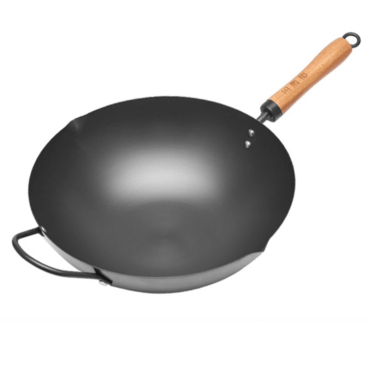 Comparable To A Thousand-yuan Pole Iron Pot Thickened Pot Bottom 0 Coating 3 Times Stainless Steel For Gas & Induction 32CM 5