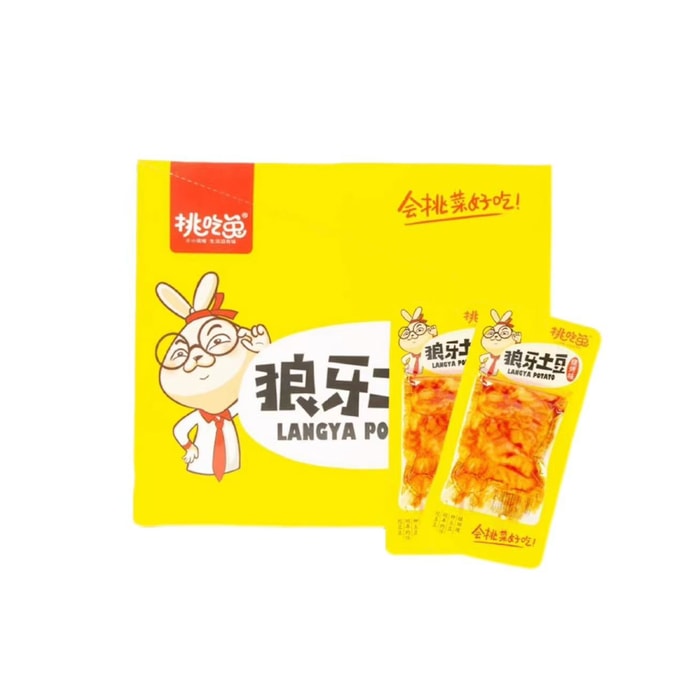 Wolf tooth potato meal spicy snack bag food 3 bags * 36 grams