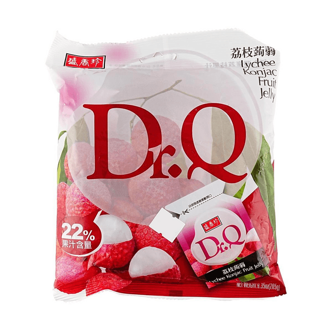 Lychee Fruit Konjac Jelly  9.3 oz【0 Fat Low Calories】
