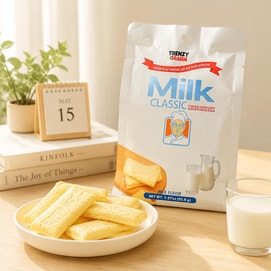 Rice Crackers Classic Milk Flavor,  1.97 oz【Korea Trendy】