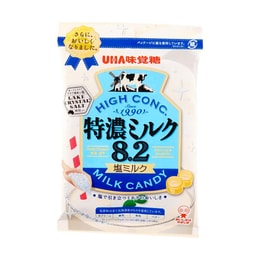 日本UHA悠哈 味觉糖 特浓牛奶糖8.2 盐味牛奶糖 75g