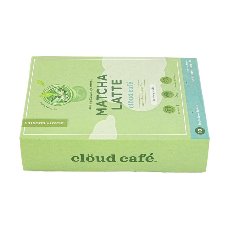 Collagen Matcha Latte Rich Creamy Instant Drink With Vitamin E & Chaga Mushroom 10 Sticks 5