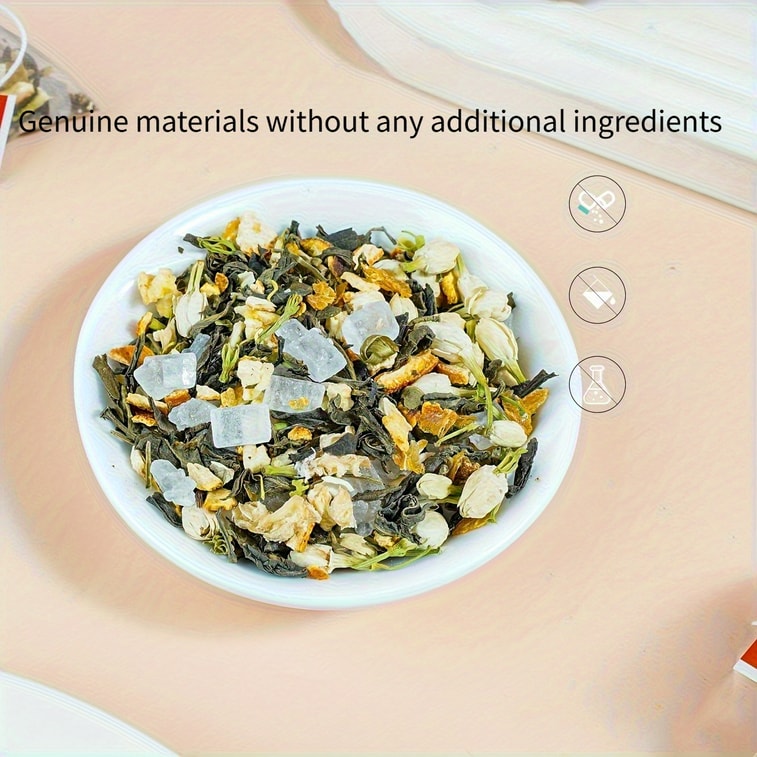 【Livraison directe du Canada】 Sifanda Thé Orange Jasmin 100g (5gx20P) Boisson rafraîchissante et dégraissante, parfait pour le thé de l'après-midi / les loisirs à la maison, thé parfumé aux fruits et fleurs, convient pour infusion à froid ou à chaud, cadeau de fête, sachets de thé mixtes 3