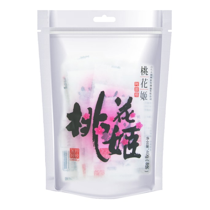 EJIAO Ho Kou Tao Hua Ji ゼラチンケーキ 40g (栄養血液と美容健康食品)
