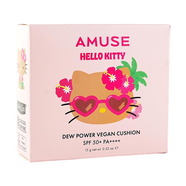 듀파워 비건 쿠션 파운데이션, SPF50+ / PA++++ , #1.5 내추럴【태닝 헬로키티 콜라보레이션 한정판】 9