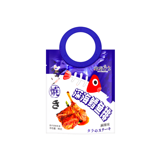 溜溜公主 深海鱈魚排 麻辣 90g