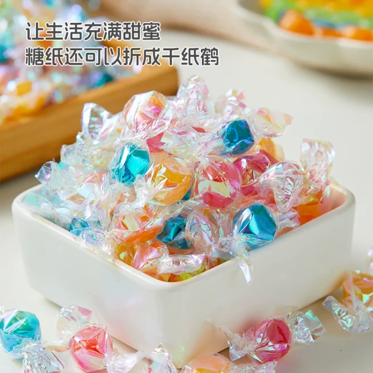 Paper crane many flavors of fruit hard candy 250g*1 bag. - Yami.com