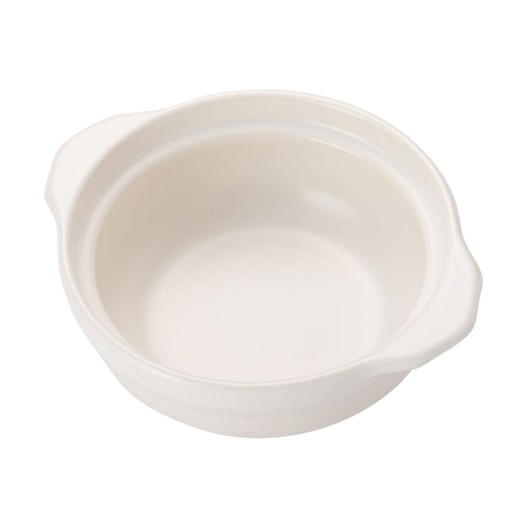 클레이팟 도나베, 화이트 21.3 x 18.4 x 11 cm 4