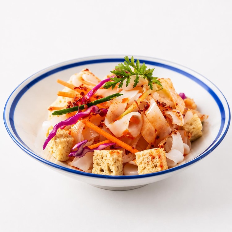 QZX Shaanxi Gan Mianpi - Liangpi Cold Noodles, Sour and Spicy