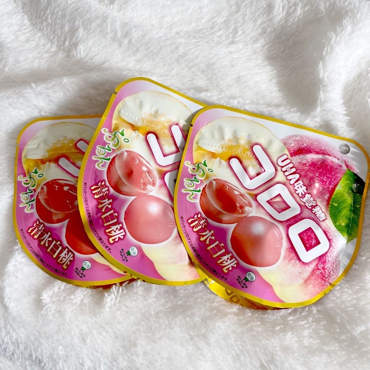 Fruit Candy Shimizu White Peach 40g - Yami.com