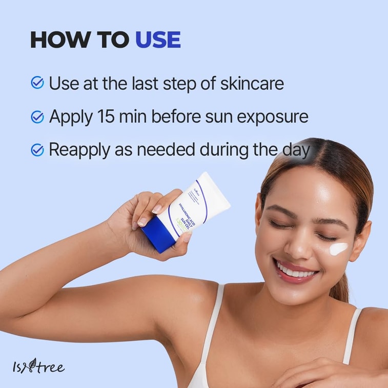 [미국 직배송] 이즈앤트리 히알루론산 데일리 선스크린 젤 (30ml/50ml) 5