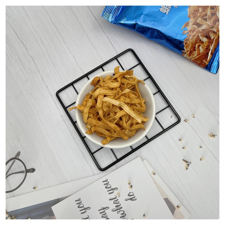 [台湾直邮] 张君雅小妹妹 虾酥脆拉面条饼 65g 3