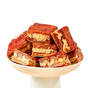 Jujube Kernels Xinjiang Red and Grey Jujube with Walnut Red Pastry, New Year Essential Snacks, 115g*1 bag