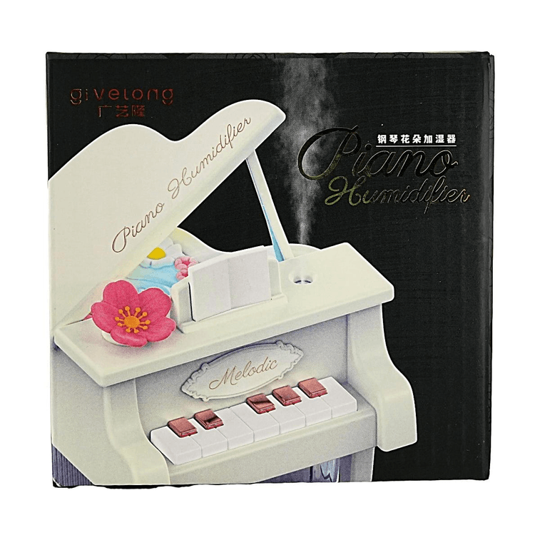 ピアノ型加湿器／USBインターフェース／ピンク／13.1×12.8×11.8cm 6