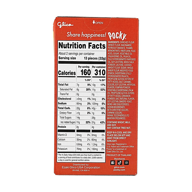Pocky Pumpkin Spice Biscuits 2.19oz 【Limited Edition】【Naturally Flavored】 5