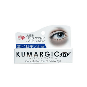 KUMARGIC Eye Cream for Lightening Periorbital Pigmentation and Dark Circles, Improves Eye Bags and Panda Eyes, 20g