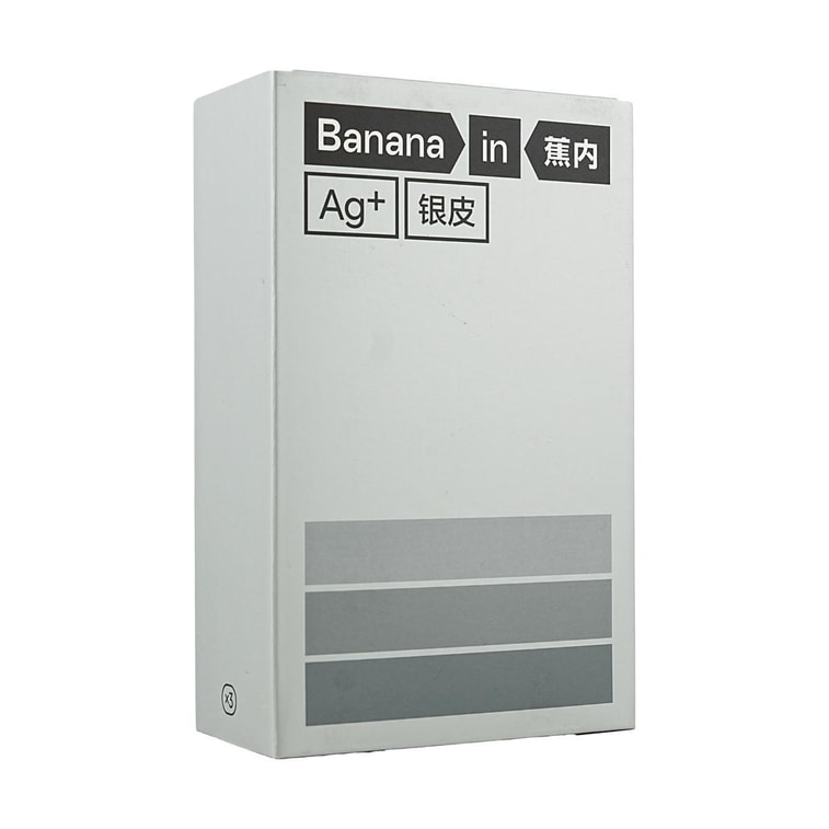 BANANAIN蕉內 銀皮508Air女士無痕隨型裁三角內褲 3件裝 M碼 3