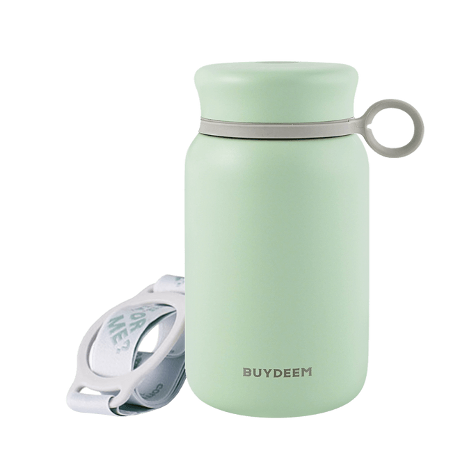 【Low Price Guarantee】Vacuum Insulated Stainless Steel Water Bottle Travel Mug 300ml, Light Green
