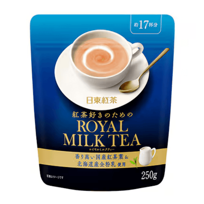 日本 日東紅茶 NITTOH 皇家奶茶沖飲粉 可沖泡17杯 250g