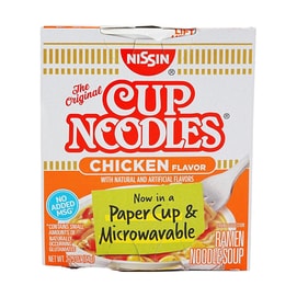 Original Chicken Flavor Cup Noodles - Instant Noodles, 2.25oz