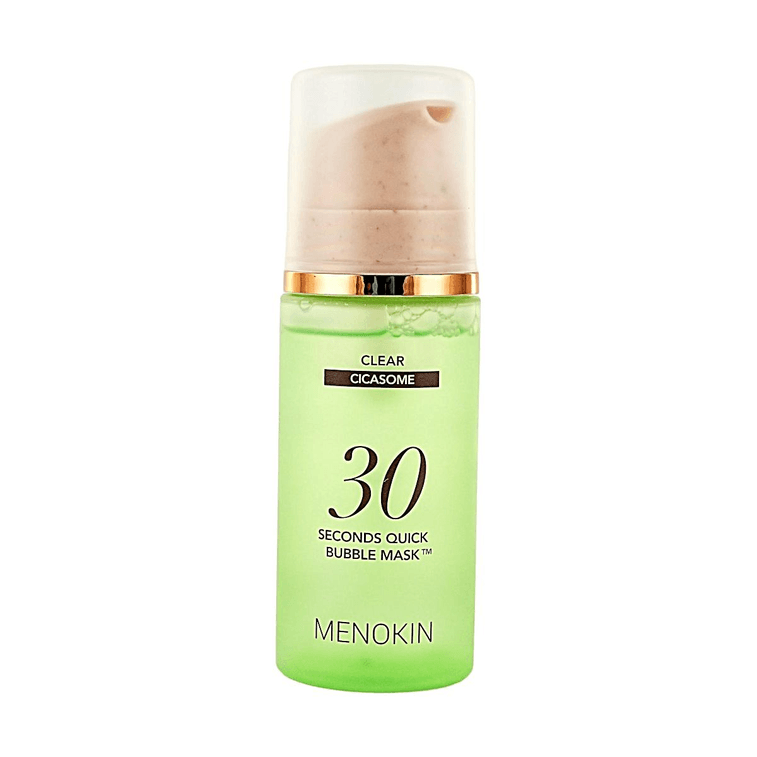 韩国MENOKIN 30秒快速泡泡面膜 95ml #洁净型 舒缓镇静泛红刺激 保湿莹润光泽 无需水洗【朴宝英同款】 3