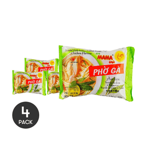 PHO GA Oriental Style Instant Cnand Rice Noodles, Chicken Flavor, 19.4 oz *4【4 Packs】