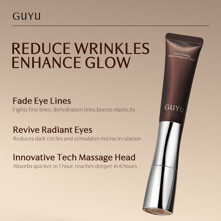 Elixir Ginseng Micro-Current EMS Moisturizing Eye Cream for Wrinkles & Firming 15g *2 Pack 3