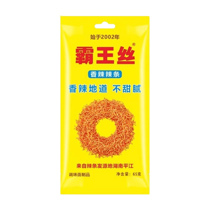 Bawang Serra Bar Spicy Flavor Hunan Specialty Childhood Nostalgia Net red Casual Snacks 65G/ Pack