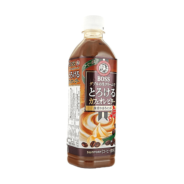 Café au Lait コーヒー飲料 SUNTORY Boss Cafe Au Lait Coffee, 16.91 fl oz【Japan's No.1
