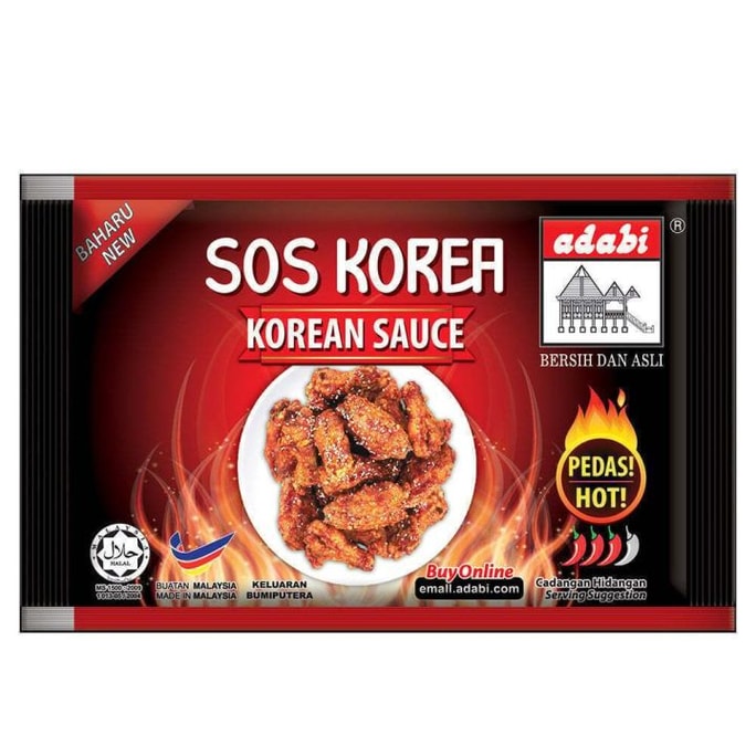 馬來西亞 阿達比 韓式炸雞醬 60克