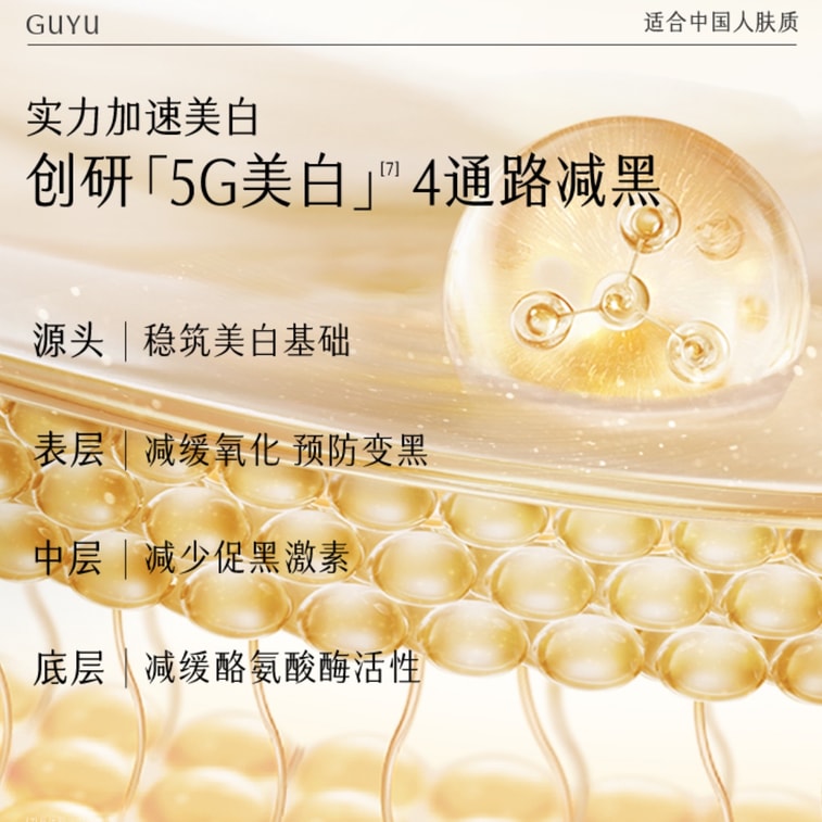 【香港直邮】 谷雨 美白奶罐面霜50g  赠光感水15ml+奶罐7gx2+奶皮面膜1片 提亮淡斑 全肤质适用 3