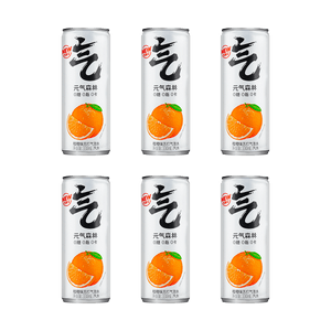 【Value Pack】Citrus Sparkling Water ,0 White Sugar 0 calories,Orange Flavor, 11.16 fl oz*6