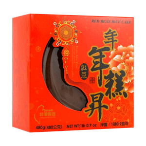 台湾梅花乡 年年糕升 红豆年糕 520g【全美超低价】【春节年货必买】