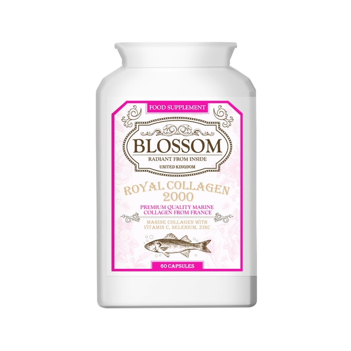 [英國直郵]英國Blossom皇室膠原蛋白2000 (60粒)