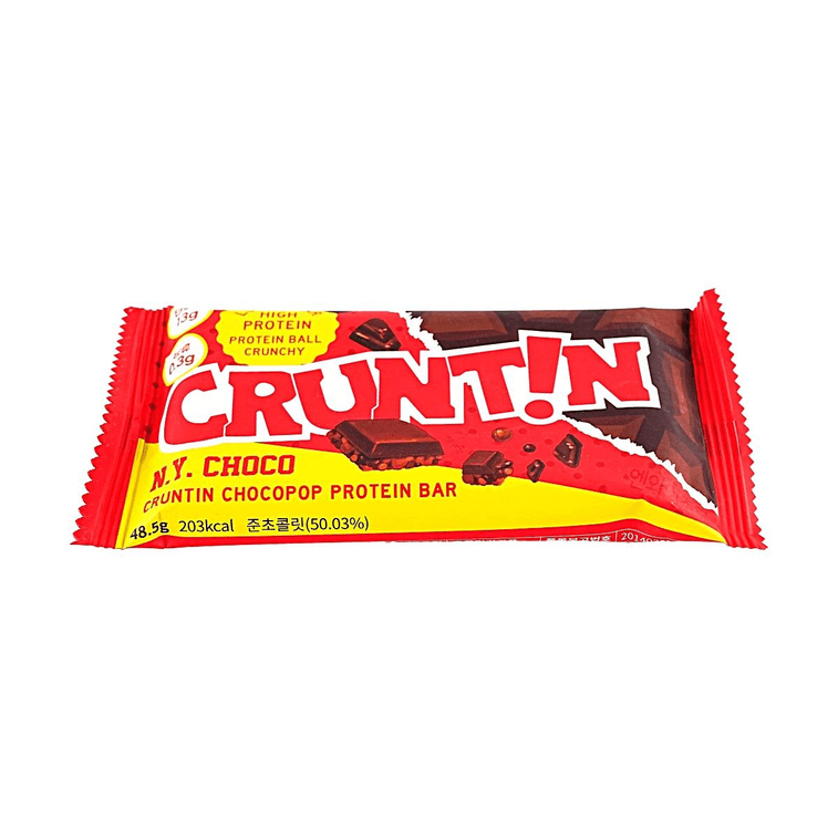 Cruntin Chocopop Protein Bar,N.Y Choco, 1.71 oz【Low Sugar High Protein】【Olive Young Top-rated】 4