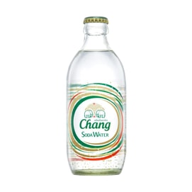 泰国CHANG泰象 苏打水 无糖强劲气泡水 原味 325ml【0糖0脂0卡】【清新爽口 解暑必备】【可加果汁/洋酒DIY饮品】【经典玻璃瓶可自制花瓶】