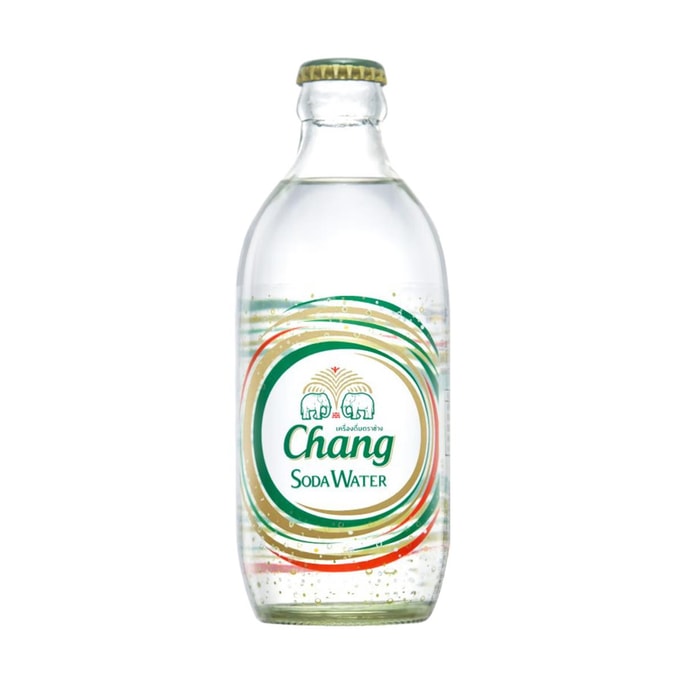 Thai Soda Water, Sugar-Free Strong Sparkling Water, Original Flavor, 10.99 fl oz【0 Sugar 0 Calories 0 Fat】