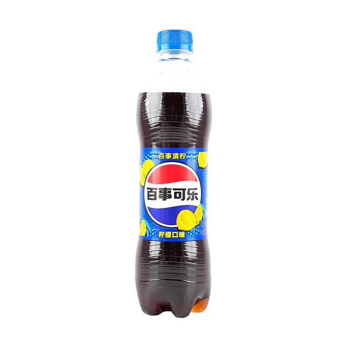 大陸版百事可樂 清檸檬口味汽水 500ml