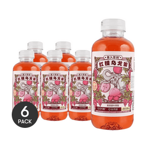 Red Grape Oolong Tea, 17.6 fl oz *6【6 Pack】
