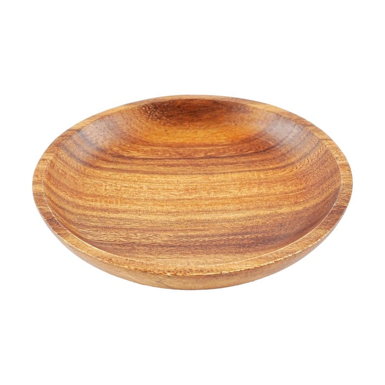 우드 라운드 플레이트S 15.3*2.5cm 6