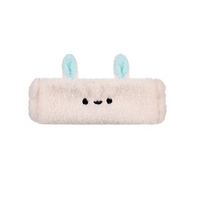 【中国直送】FaSoLa ピンクヘアバンド（1個） - 洗顔、メイク、フェイスマスク、スキンケア、ヘアケア、ヘアウェットプロテクターとして使える可愛いぬいぐるみヘッドバンド。ヘアゴム付き。