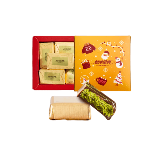 Pure Cocoa Butter Dubai Inspired Pistachio Chocolate Silky Crunchy Filling Gift Box 150g Christmas New Year Gift