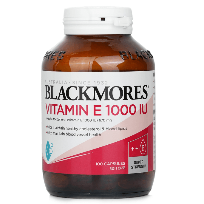【香港直送】BLACKMORES ビタミンE 1000IU 100カプセル